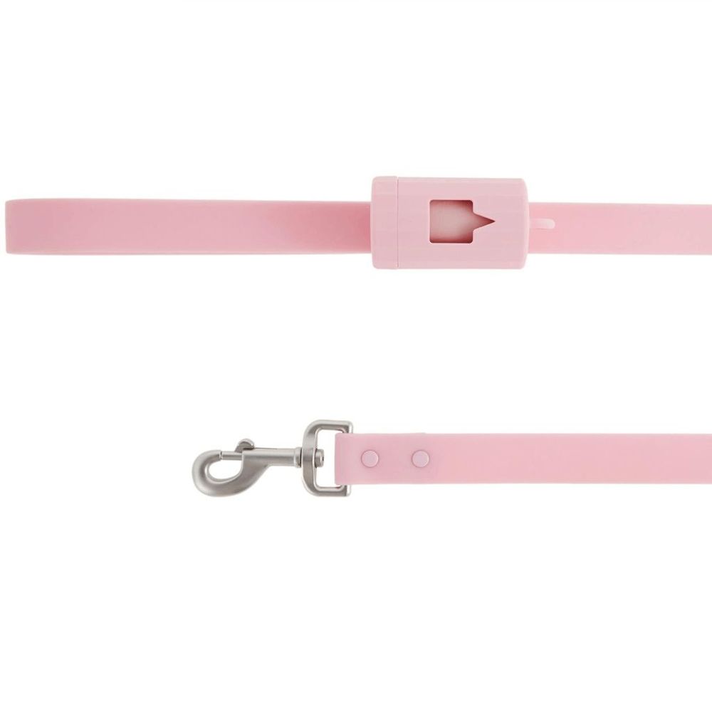 Top Paw Waste Bag Dispenser Dog Leash Waterproof‎ Odor Free Handle Pink 4 FT